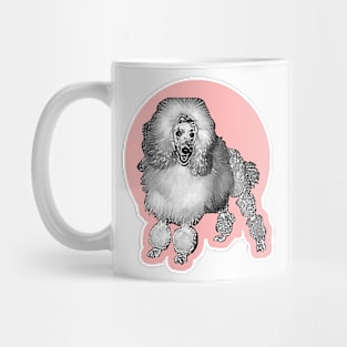 Emma Poodle 50's stylish grooming Mug